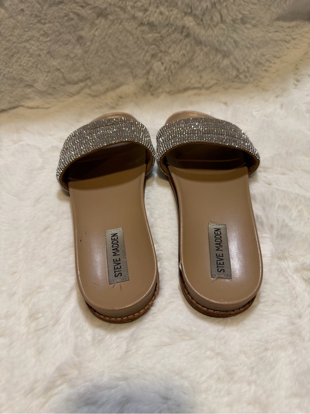 Steve Madden Drips Rhinestone Sandals - Picture 4 of 7